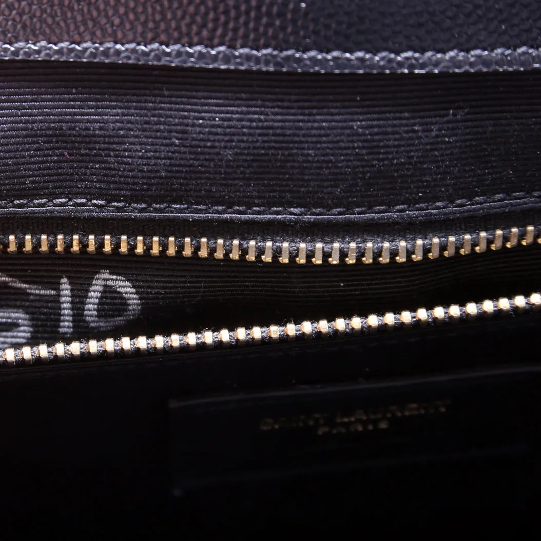 396910 Envelope Chevron Large Black