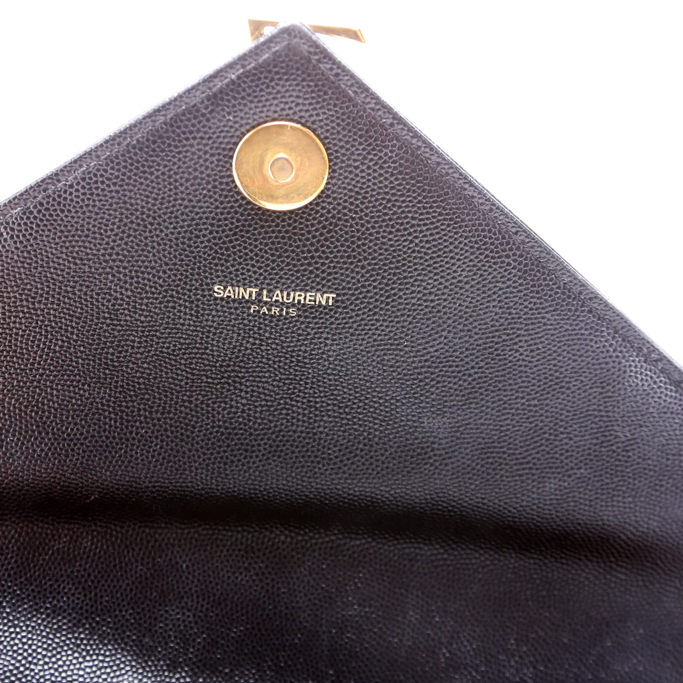 396910 Envelope Chevron Large Black