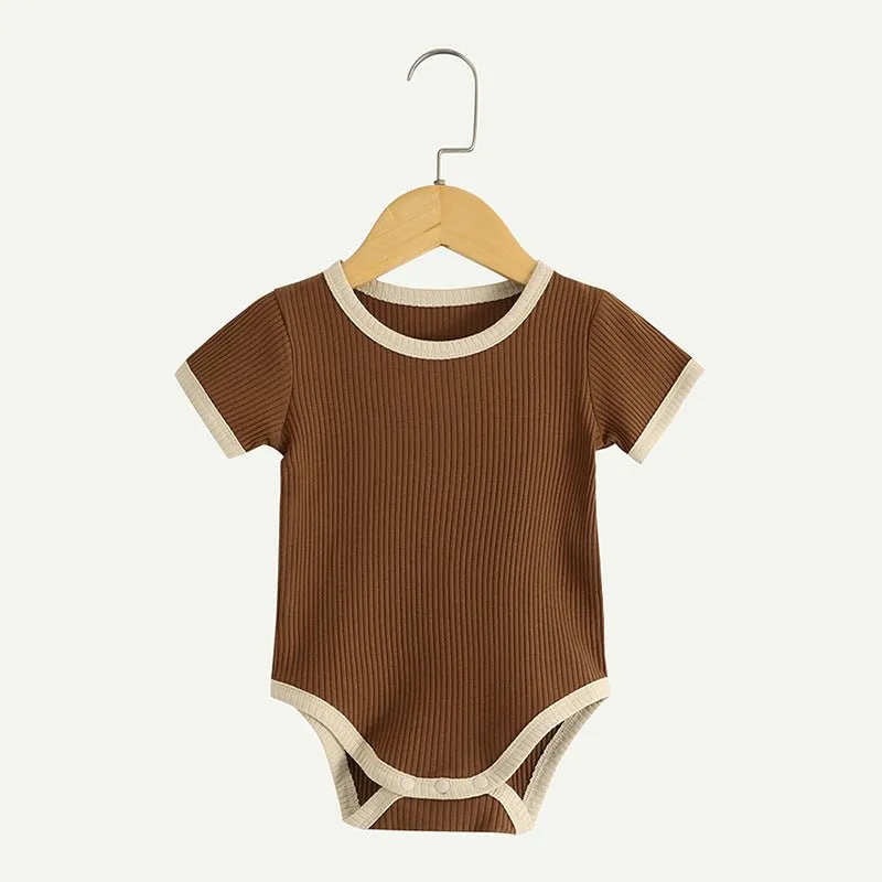 Baby's Casual Solid Color Onesies (4 Colors)