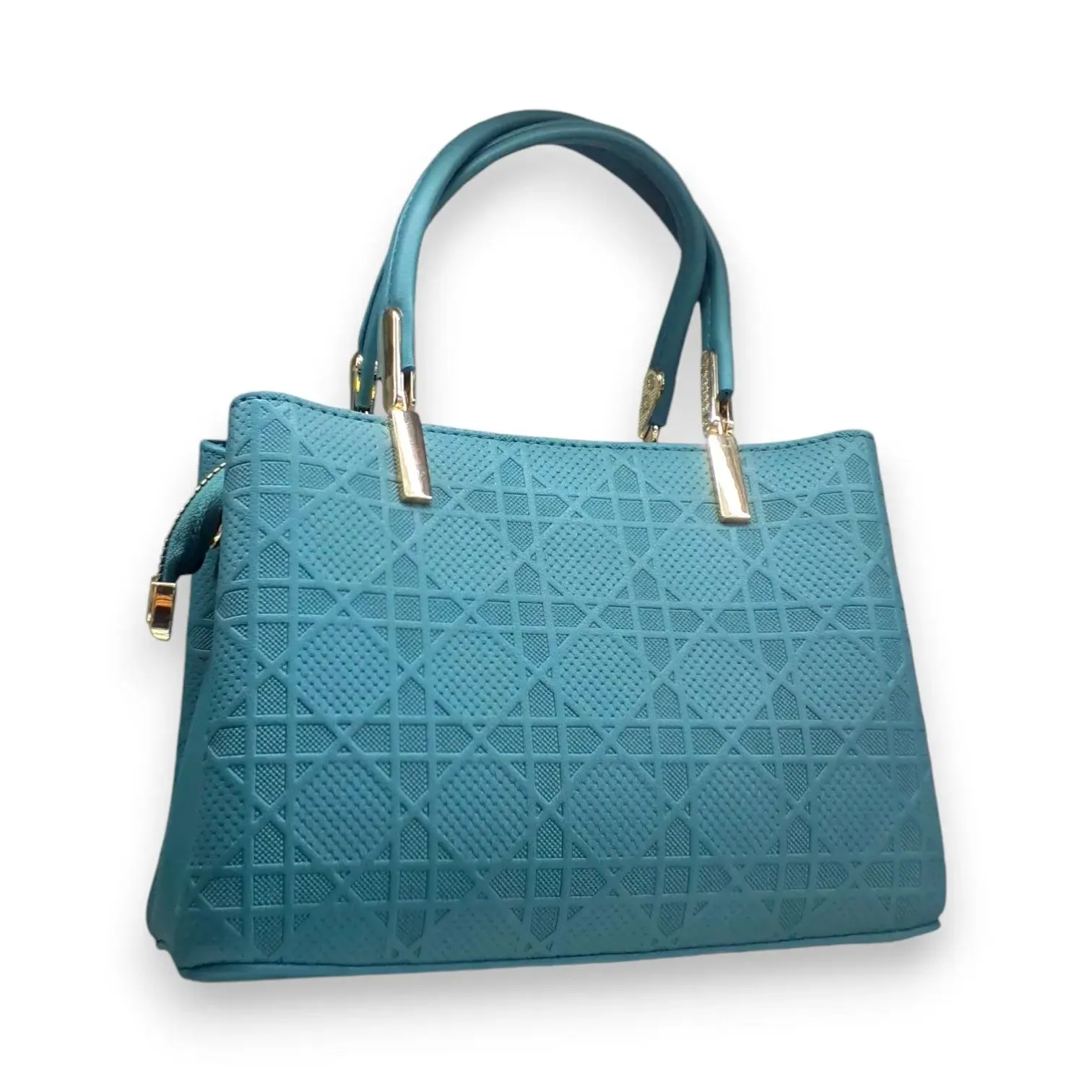 Bagco Geometric Double Handle Bag