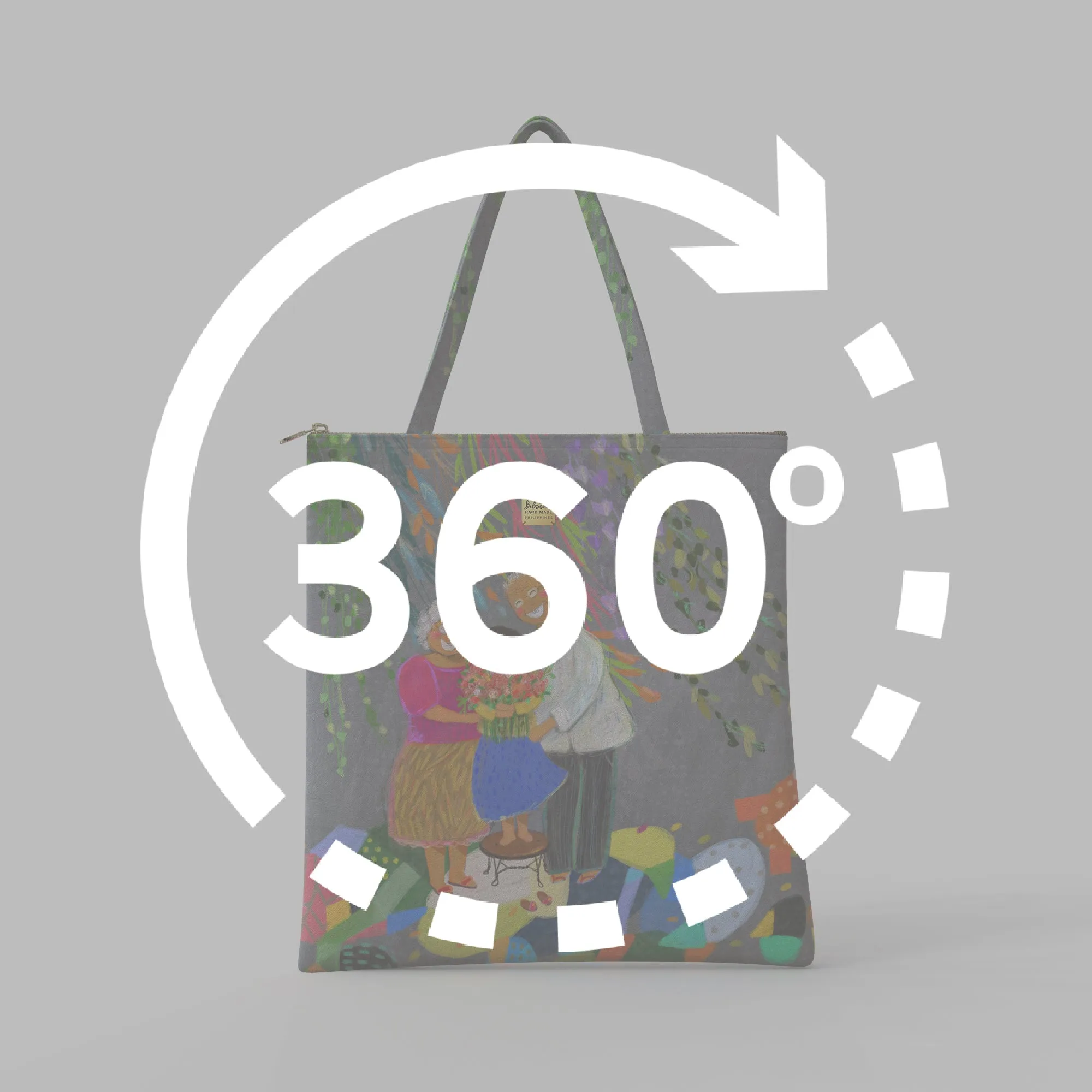 Bibsisita Tote Bag Velvet- Apo (girl)