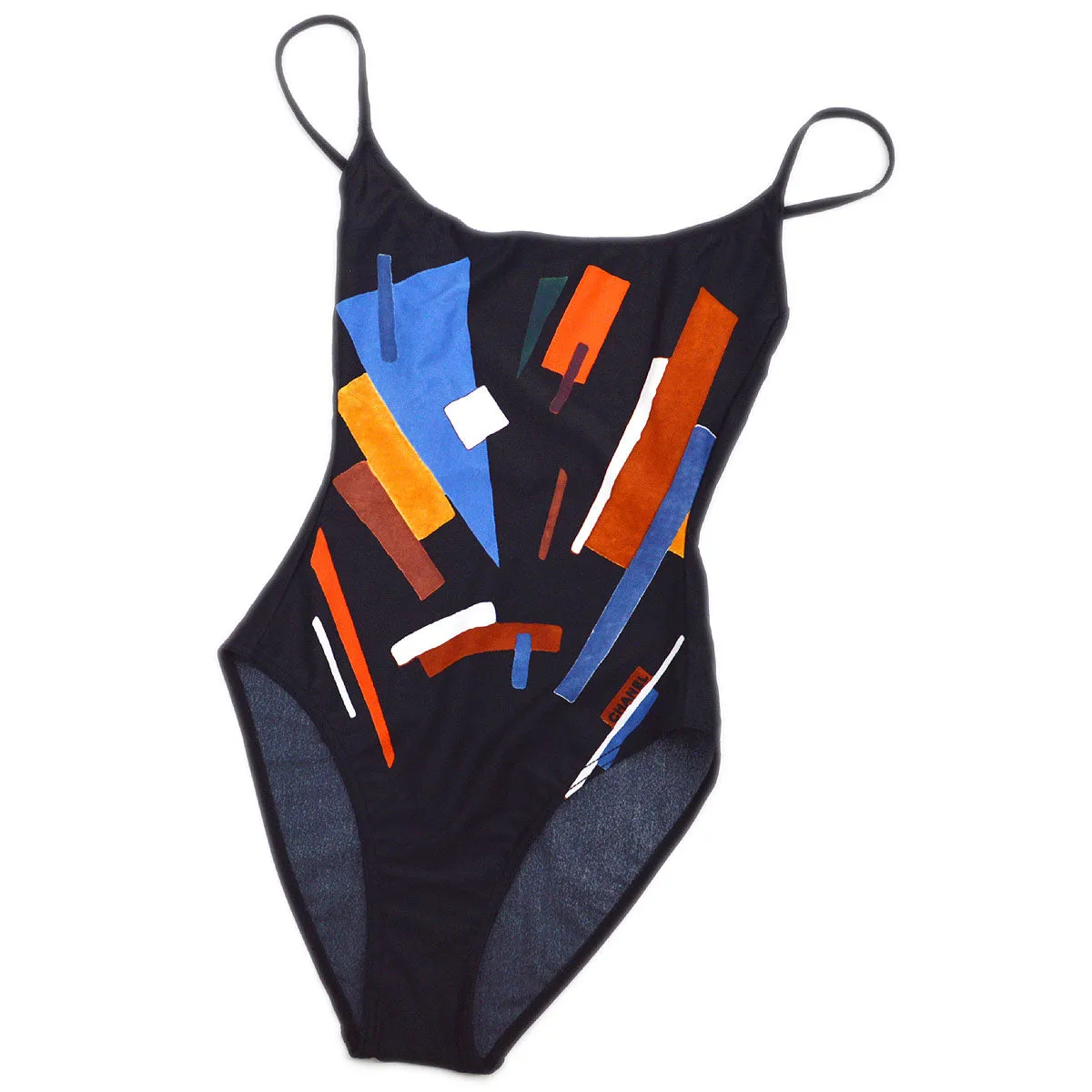 Chanel 1999 geometric print swimsuit #36