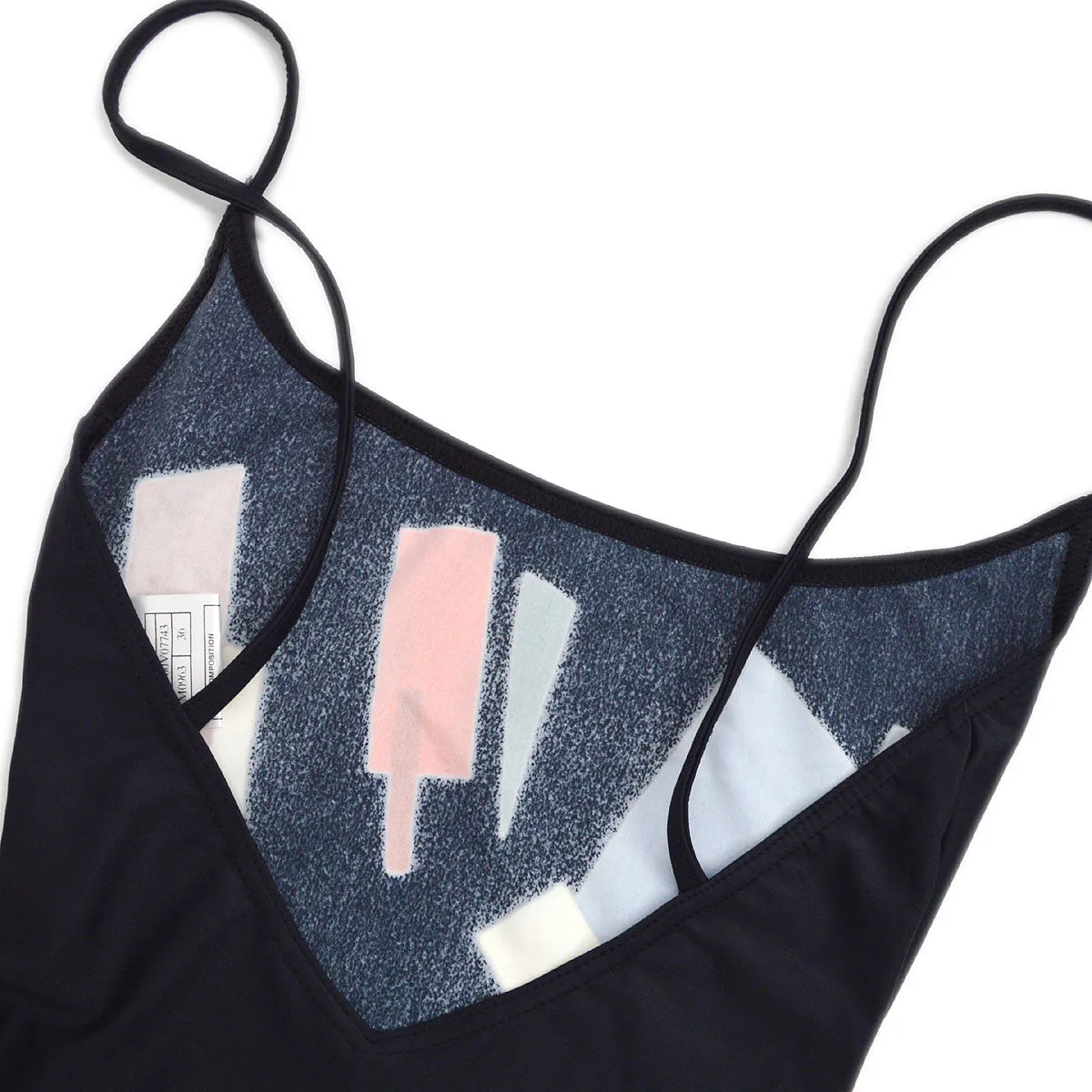 Chanel 1999 geometric print swimsuit #36