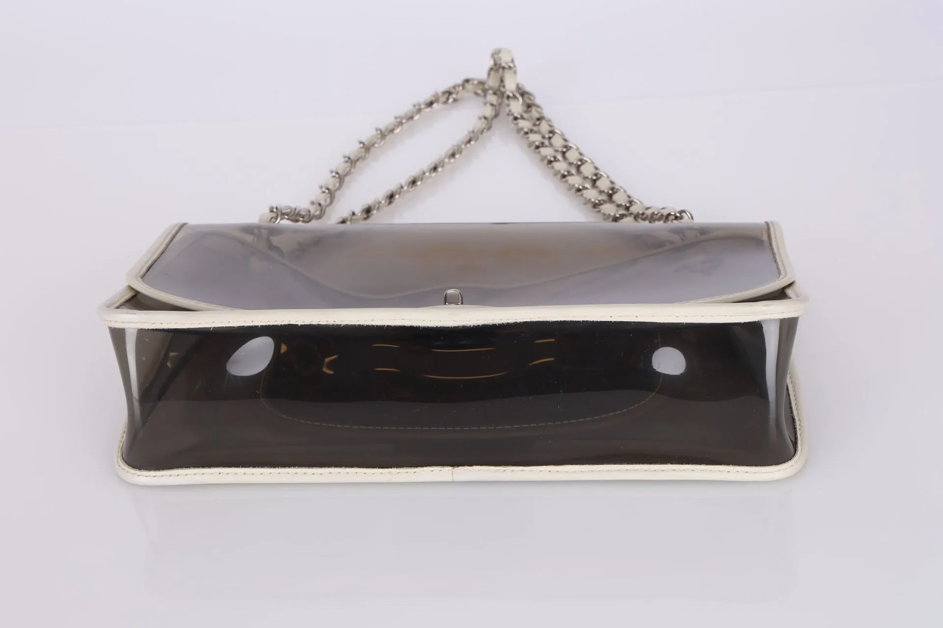 Chanel 2007 Transparent Heart Classic Flap