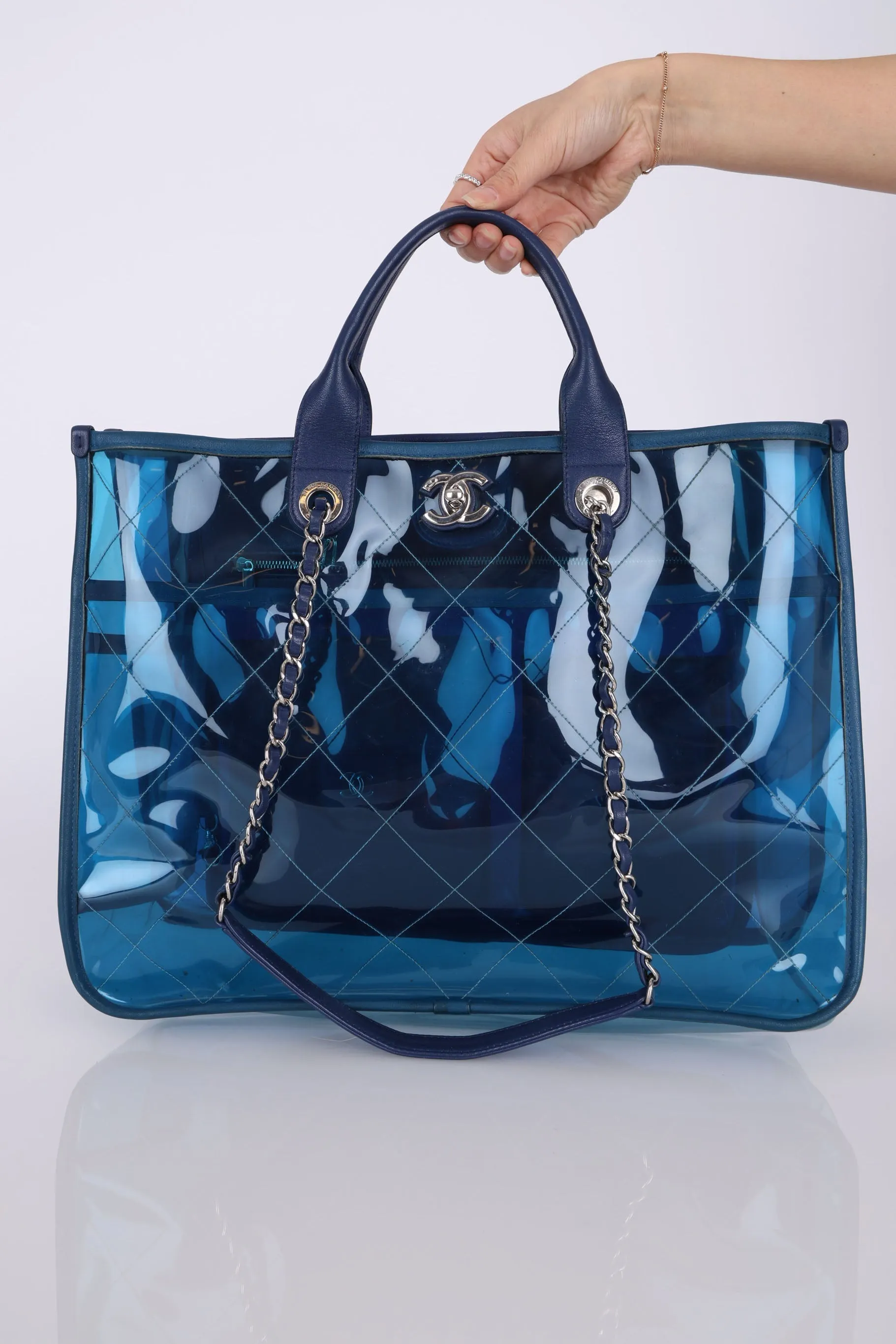 Chanel 2018 Coco Splash Transparent Tote