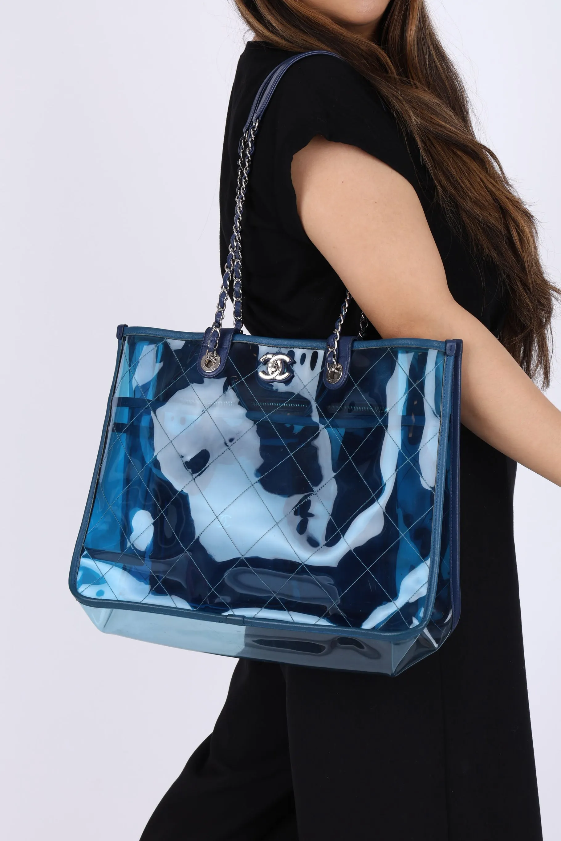 Chanel 2018 Coco Splash Transparent Tote