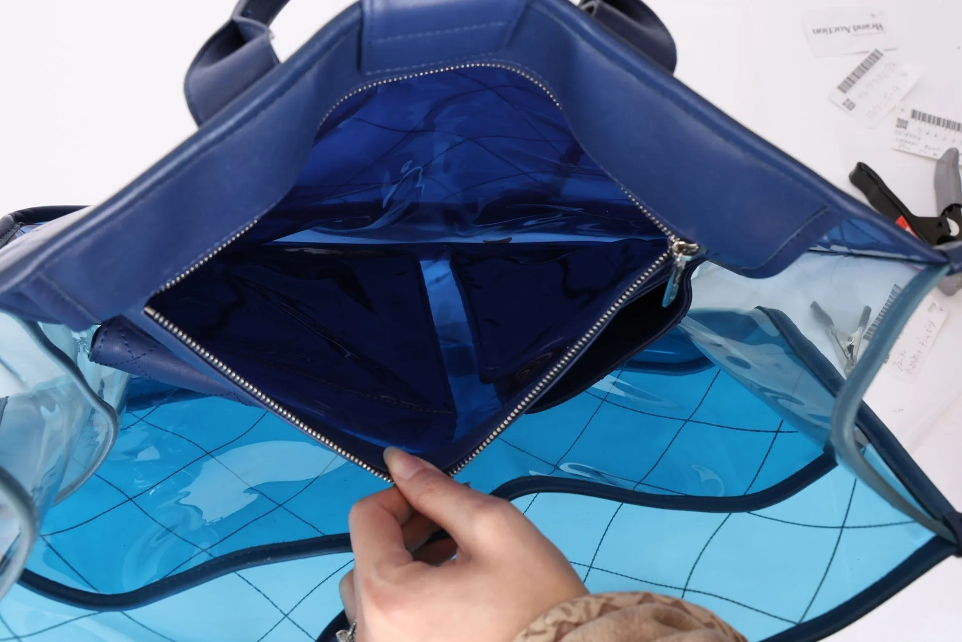 Chanel 2018 Coco Splash Transparent Tote