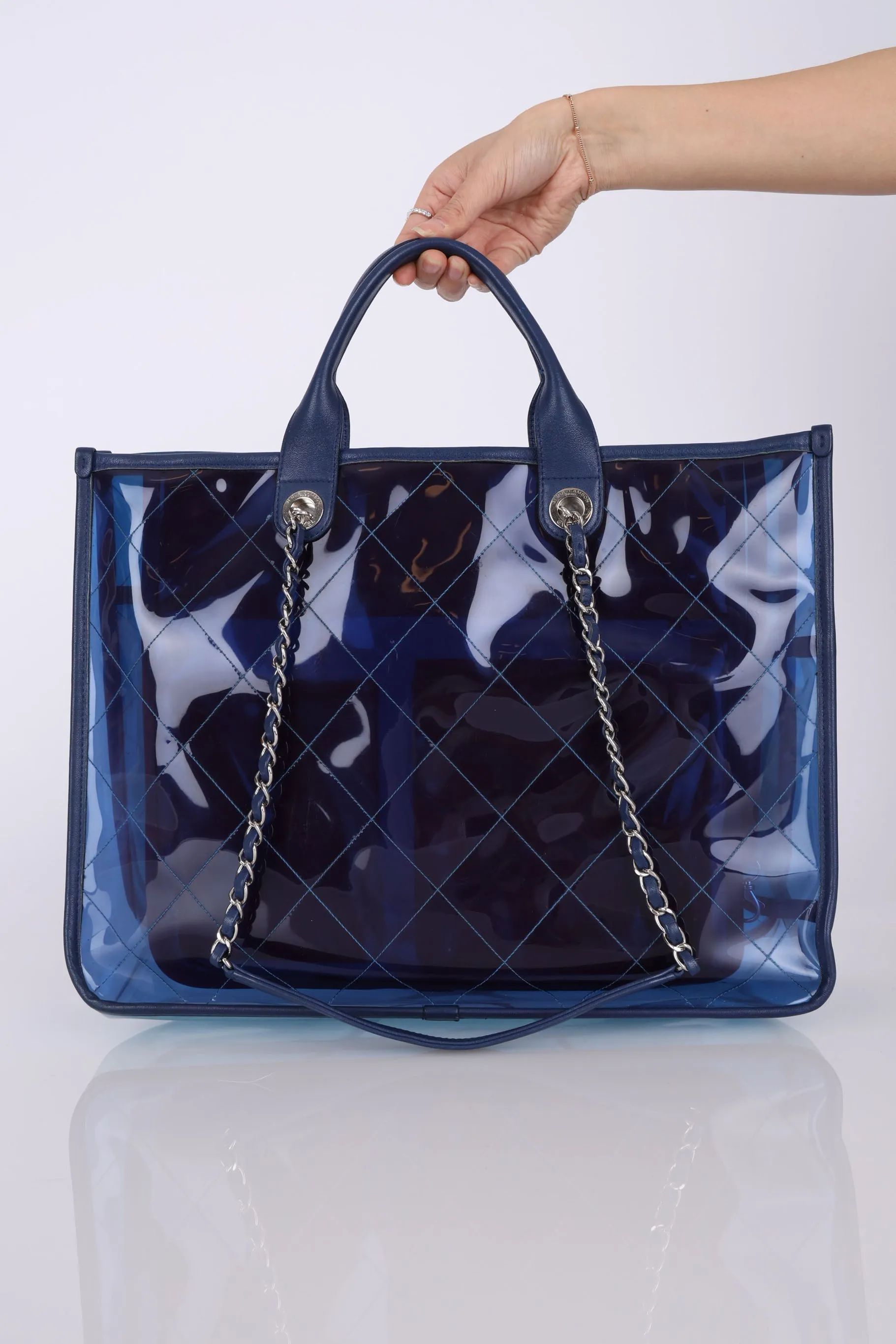 Chanel 2018 Coco Splash Transparent Tote