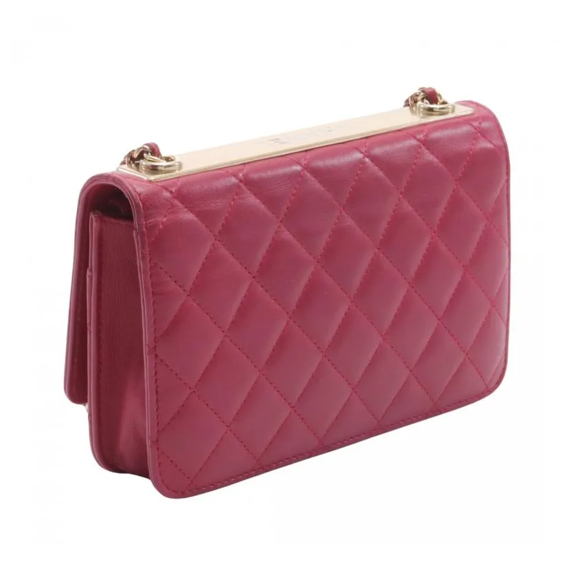 Chanel Quilted Trendy CC Wallet On Chain
