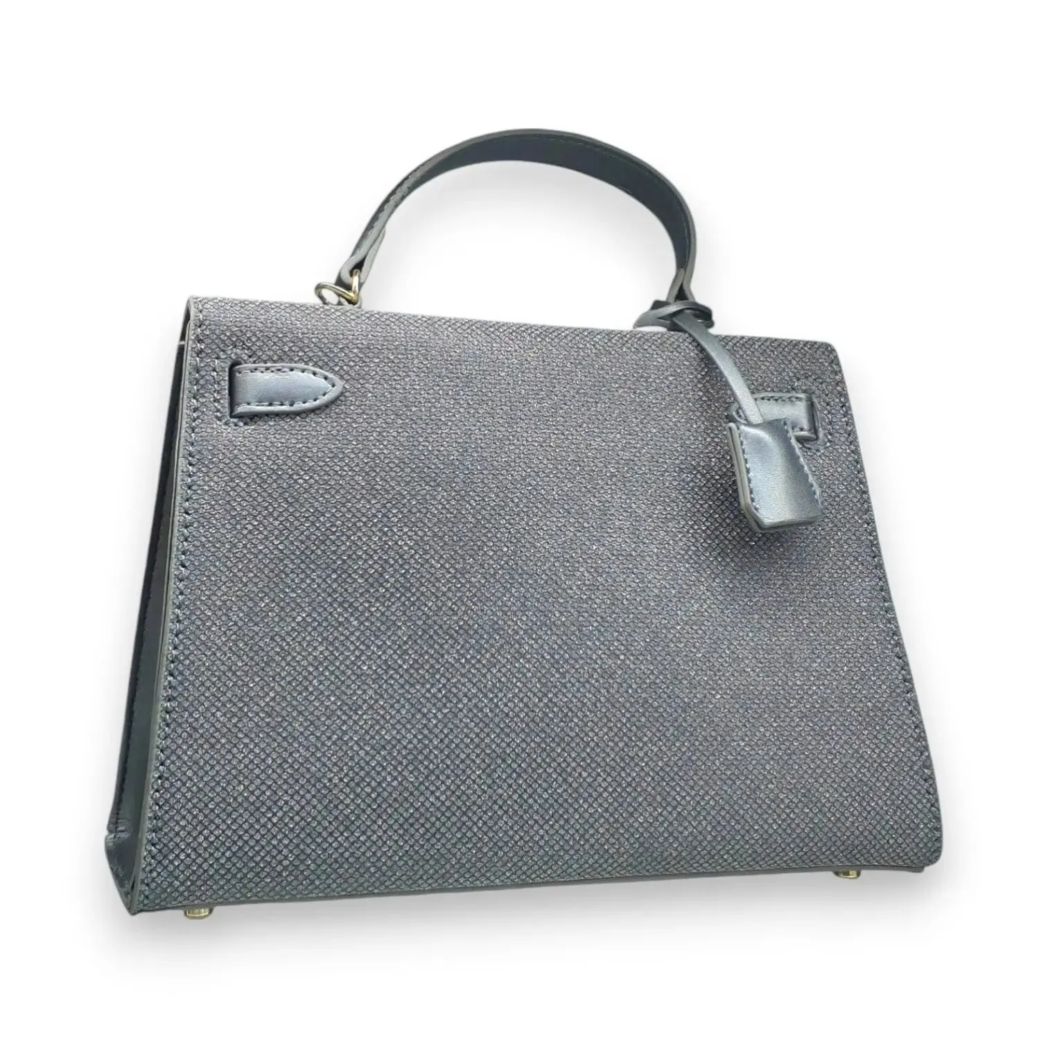 Elegant Lock Closure Hand Bag