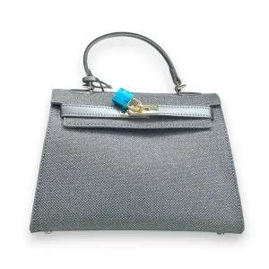Elegant Lock Closure Hand Bag