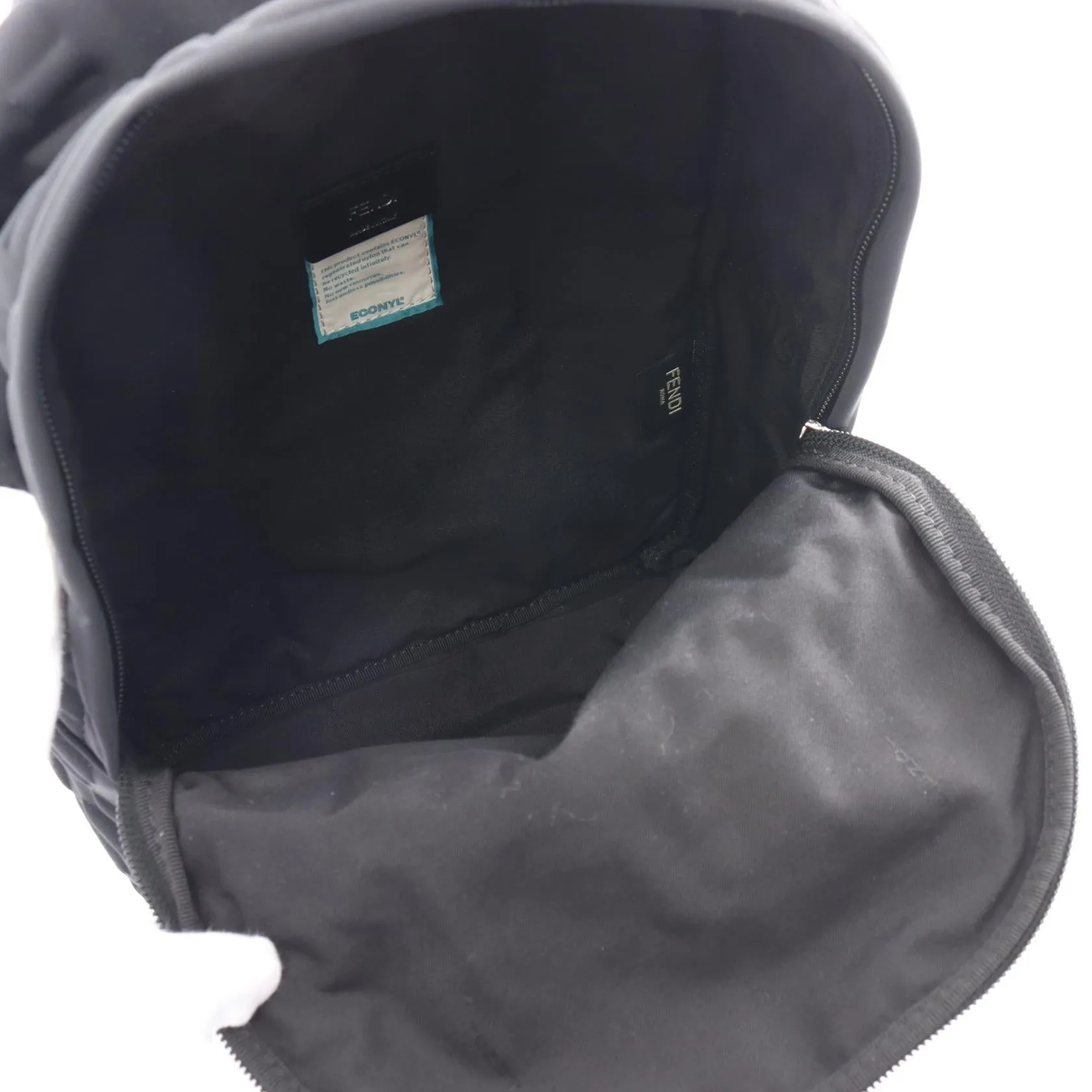 Fendi Nylon Leather Zucca Backpack 8BZ040APYBF05U0