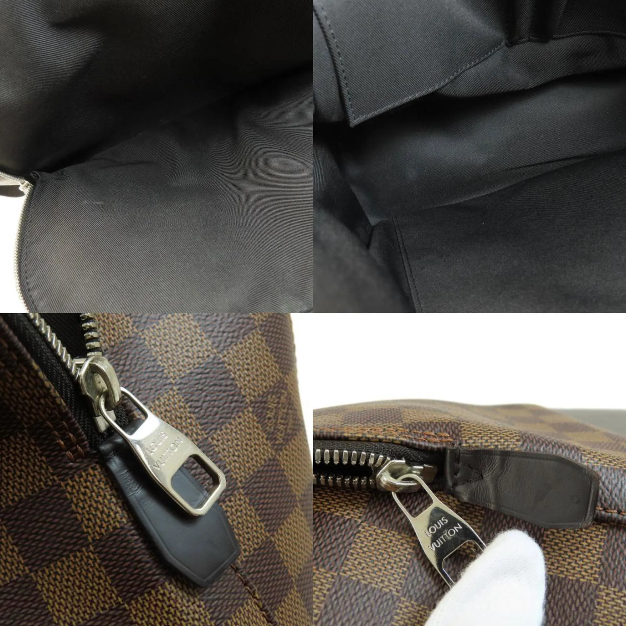 LOUIS VUITTON N41558 Jake Backpack Damier Ebene? Backpack/Daypack Canvas Women's