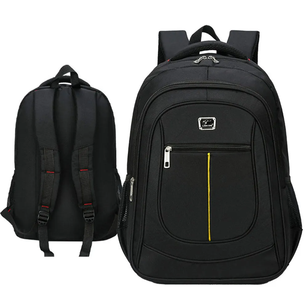 Travel Backpack with USB Charging Port for Teen Boys Oxford Large Capacity School Bag Top Level